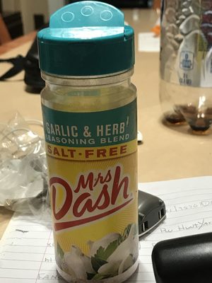 Garlic & herb seasoning blend, garlic & herb