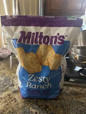 Zesty Ranch Gluten Free Crackers