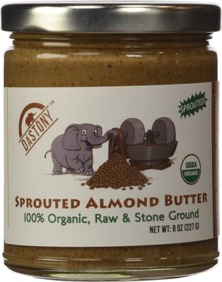 Almond butter sprouted organic