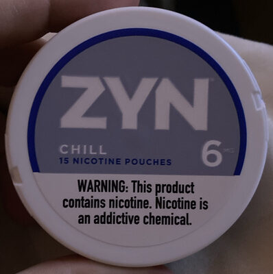 ZYN Chill 6mg Nicotine Pouches
