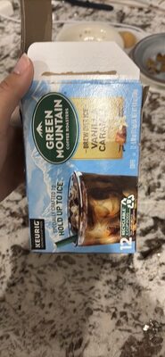 Vanilla Caramel Brew Over Ice