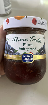 Plum fruit spread