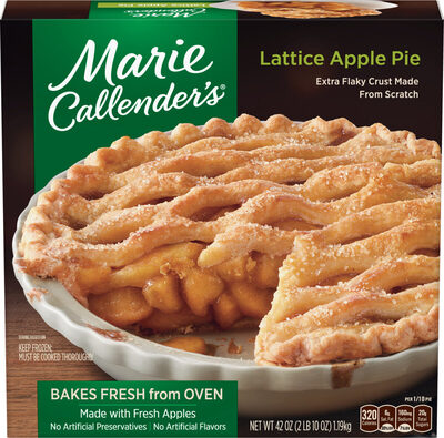 Lattice apple pie