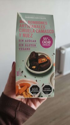 MIX BOMBONES ARTESANALES CIRUELA DAMASCO Y NUEZ