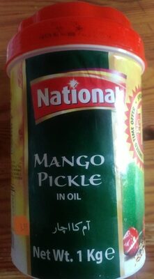 Mango pickle in oil