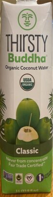 Organic coconut water
