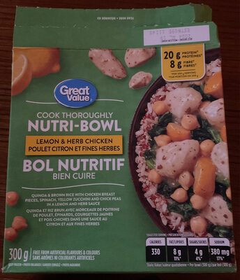 Lemon & Herb Chicken Nutri-Bowl