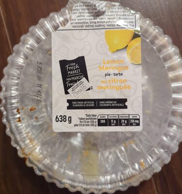 Tarte au citron