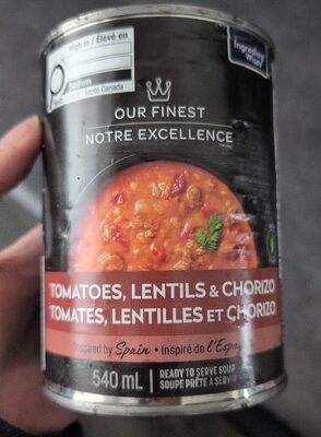 Tomatoes, Lentils & Chorizo