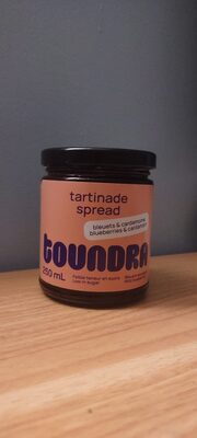 tartinade bleuets & cardanome