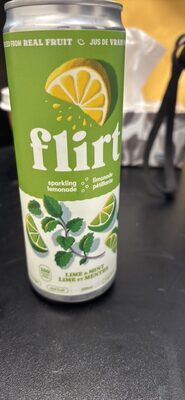 sparkling lemonade lime + mint