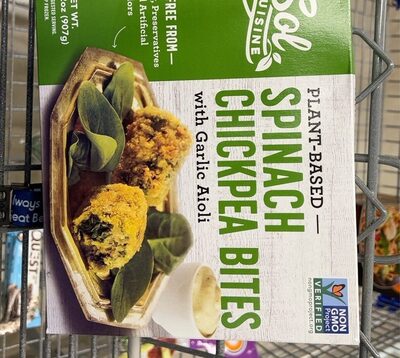 Spinach Chickpea Bites