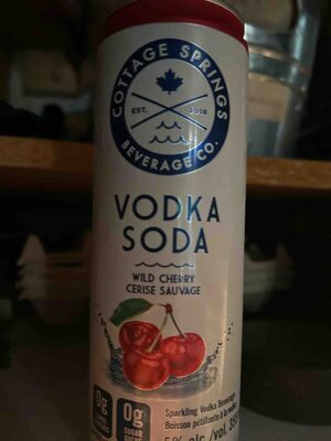 Vodka Soda Wild Cherry