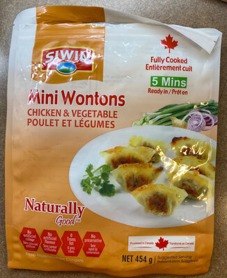 Mini Wontons Chicken & Vegetable