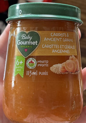 Carrots & Ancient Grains Puree