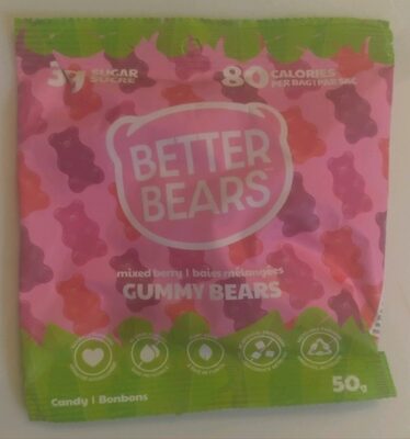 Mixed Berry Gummy Bears