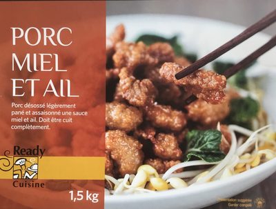 Porc miel et ail