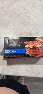BURGERS DE BŒUF ANGUS
