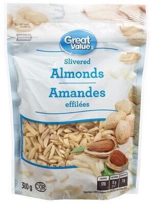 Slivered almonds