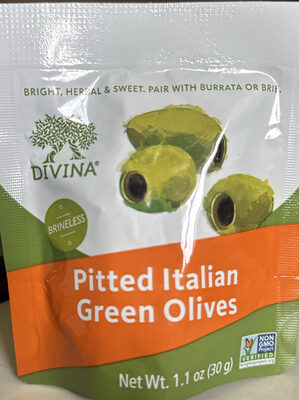 Pitted Italian Green Olives