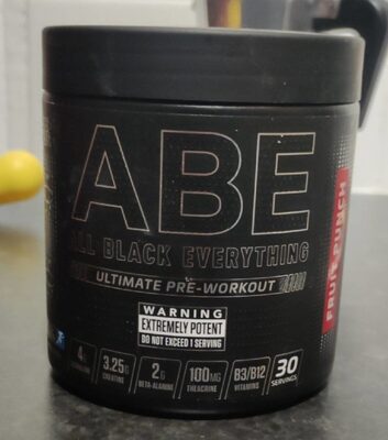 All black everything ultimate pre-workout