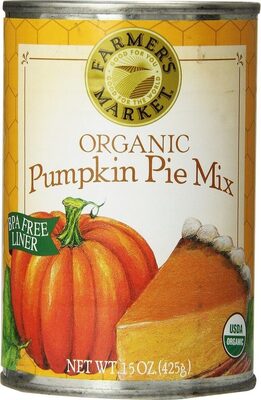 Organic Pumpkin Pie Mix / Biologique Melange Pour Tarte a La Citrouille