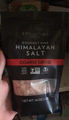 Gourmet himalayan salt coarse grind pouch