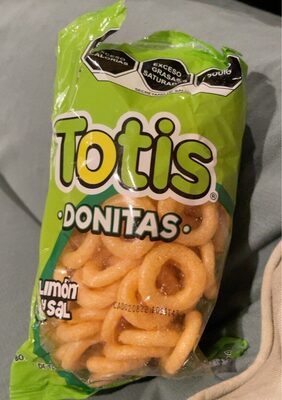 Donitas Totis La Costeña sal y limón