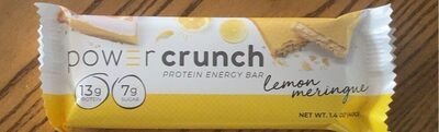 Power Crunch Protein Energy Bar lemon meringue flavored