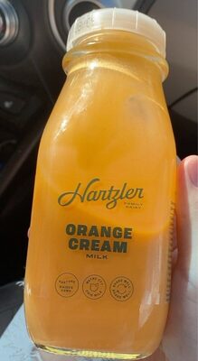 orange cream milk