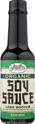 Organic Soy Sauce - Less Sodium