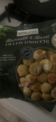 Burrata & Basil Filled Gnocchi