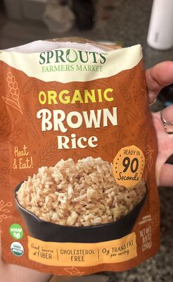 Organic brown rice
