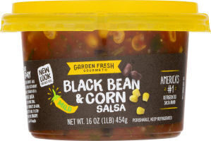 Black bean & corn salsa