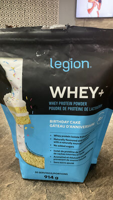 WHEY+ Birthday Cake
