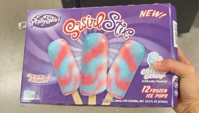 Swirl Stix Cotton Candy