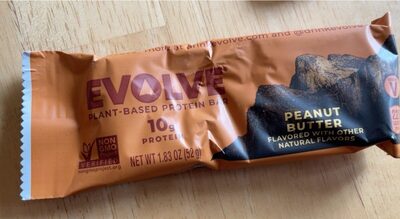 Evolve plant based protein bar