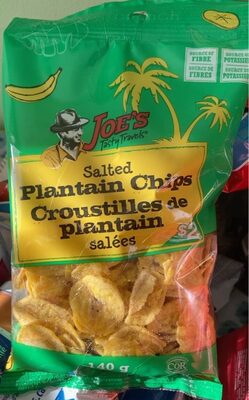 Croustilles de plantain salées