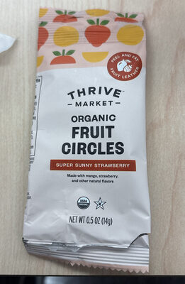 Organic Fruit Circles