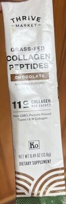 Grass Fed Collagen Peptides Chocolate