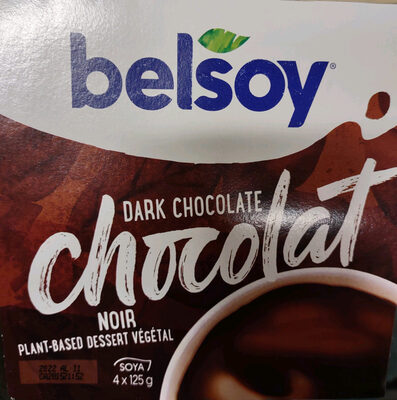 Dessert végétal chocolat noir