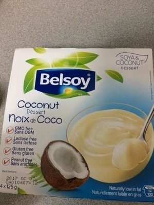 Dessert noix de coco