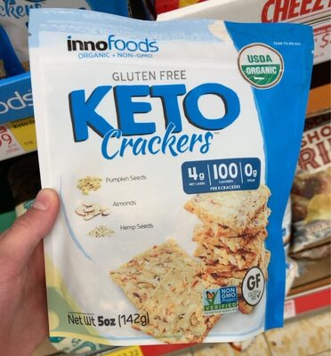 Organic Gluten Free Keto Crackers