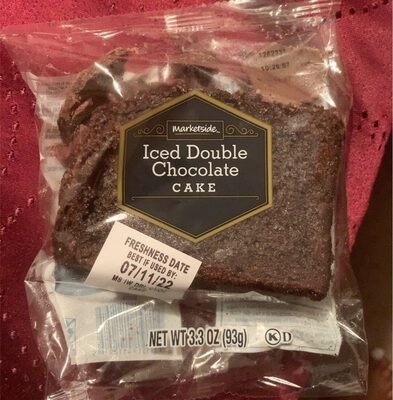 Iced double chocolate