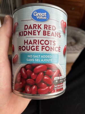 Haricots rouge foncé