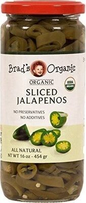 Sliced jalapenos