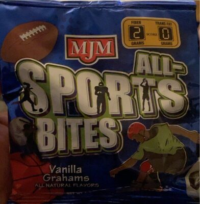 All sports bites vanilla grahams
