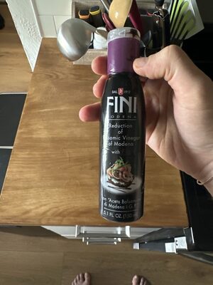 Balsamic vinegar reduction