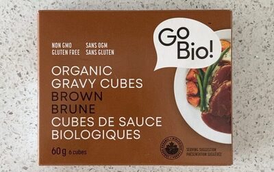 Cubes de sauces brune biologiques
