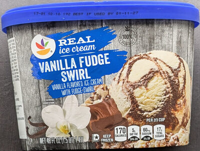 Vanilla fudge swirl